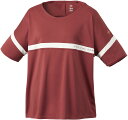 ダンロップ テニス Tシャツ Tシャツ OVER SIZE T SHIRT DAL8561W 715 バーガンディ レディース