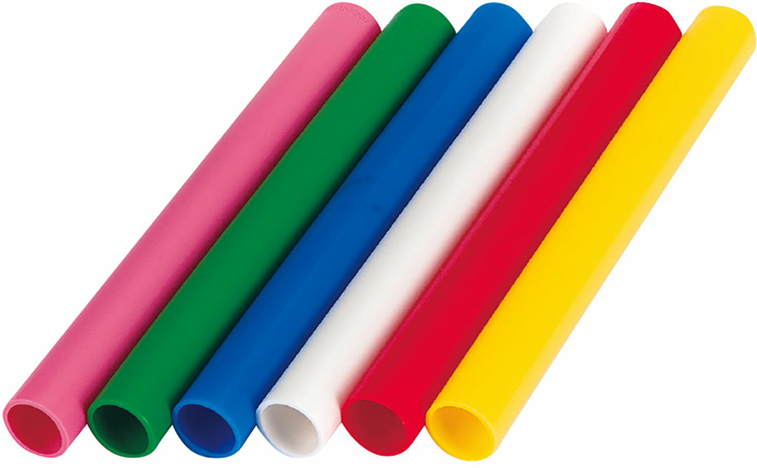 エバニュー 陸上・ランニング バトン 器具・備品 リレーバトンプラ製小(6色組) EGA186