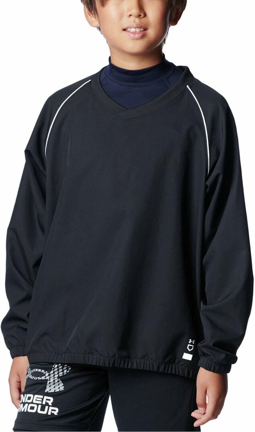 アンダーアーマー 野球＆ソフトボール ジャケット ウインドウェア UA Vネック ジャケット 1388146 1 Bl..