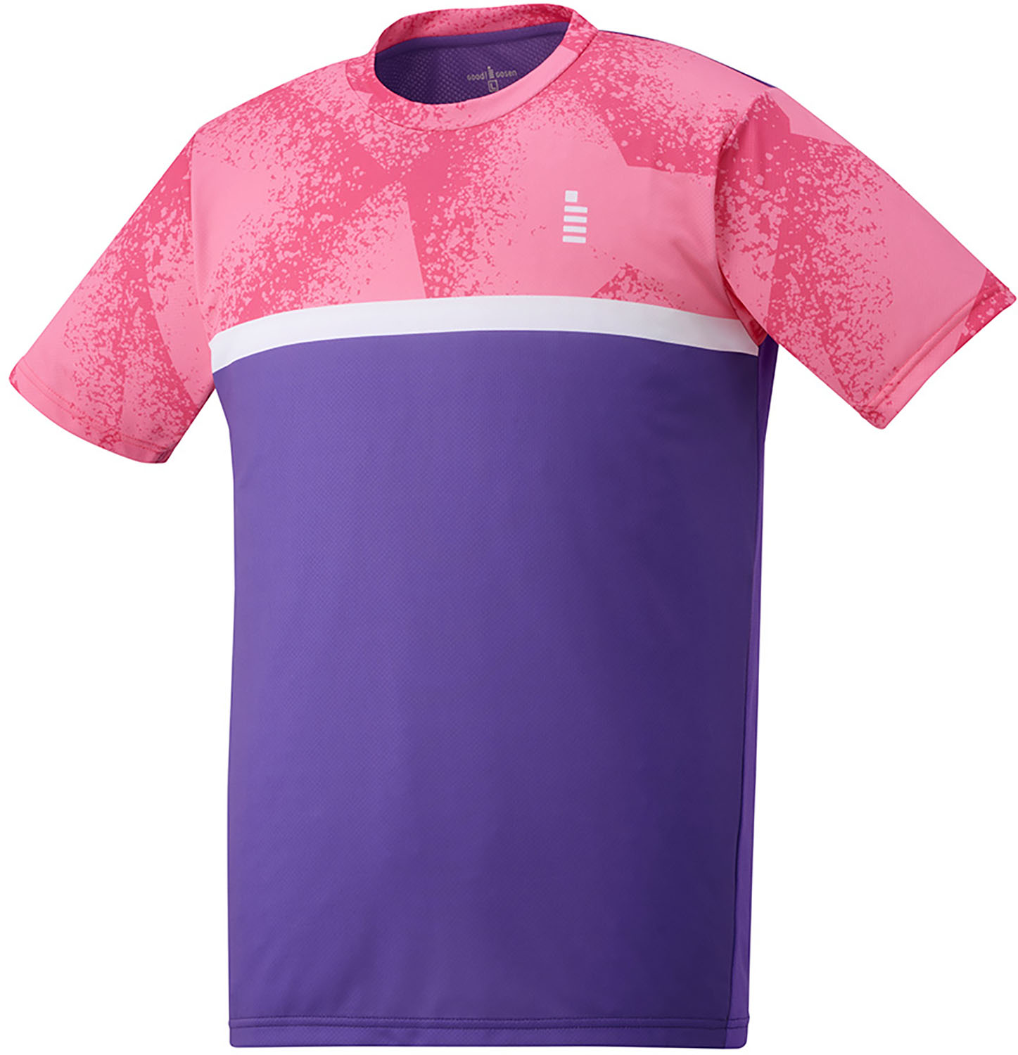 ゴーセン テニス ゲームシャツ ゲームシャツ・パンツ ゲームシャツ T2408 75 パープル ユニセックス