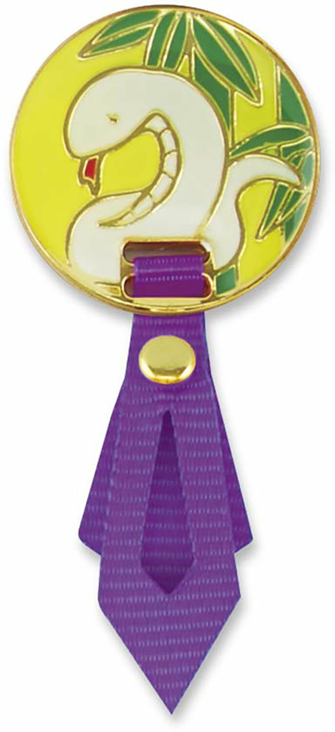 ハタチ グラウンドゴルフ マーカー グッズその他 干支リボンマーカー BH6077 F 巳(へび)