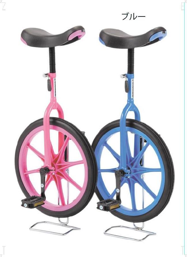 エバニュー 学校体育器具 一輪車 器具・備品 一輪車(ノーパンク)18 EKD137 B 青