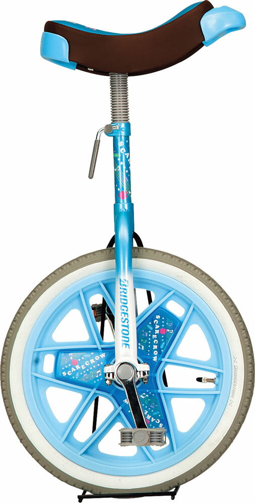 エバニュー 学校体育器具 一輪車 器具・備品 一輪車(エアタイヤ)16 EKD342 700 青