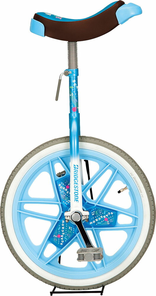 エバニュー 学校体育器具 一輪車 器具・備品 一輪車(エアタイヤ)18 EKD343 700 青