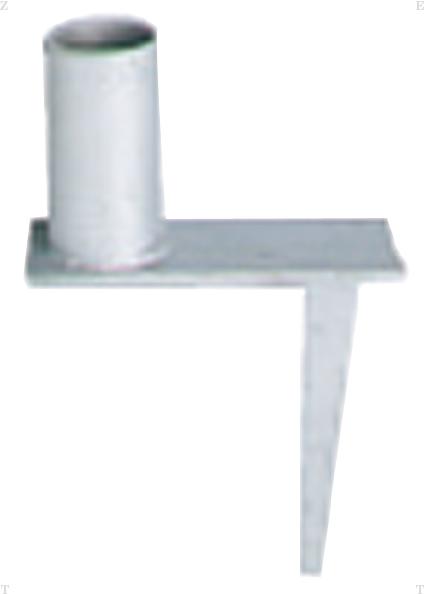 ミカサ サッカー フラッグ用杭 グッズその他 コーナーフラッグ用杭 MCFS ブルー