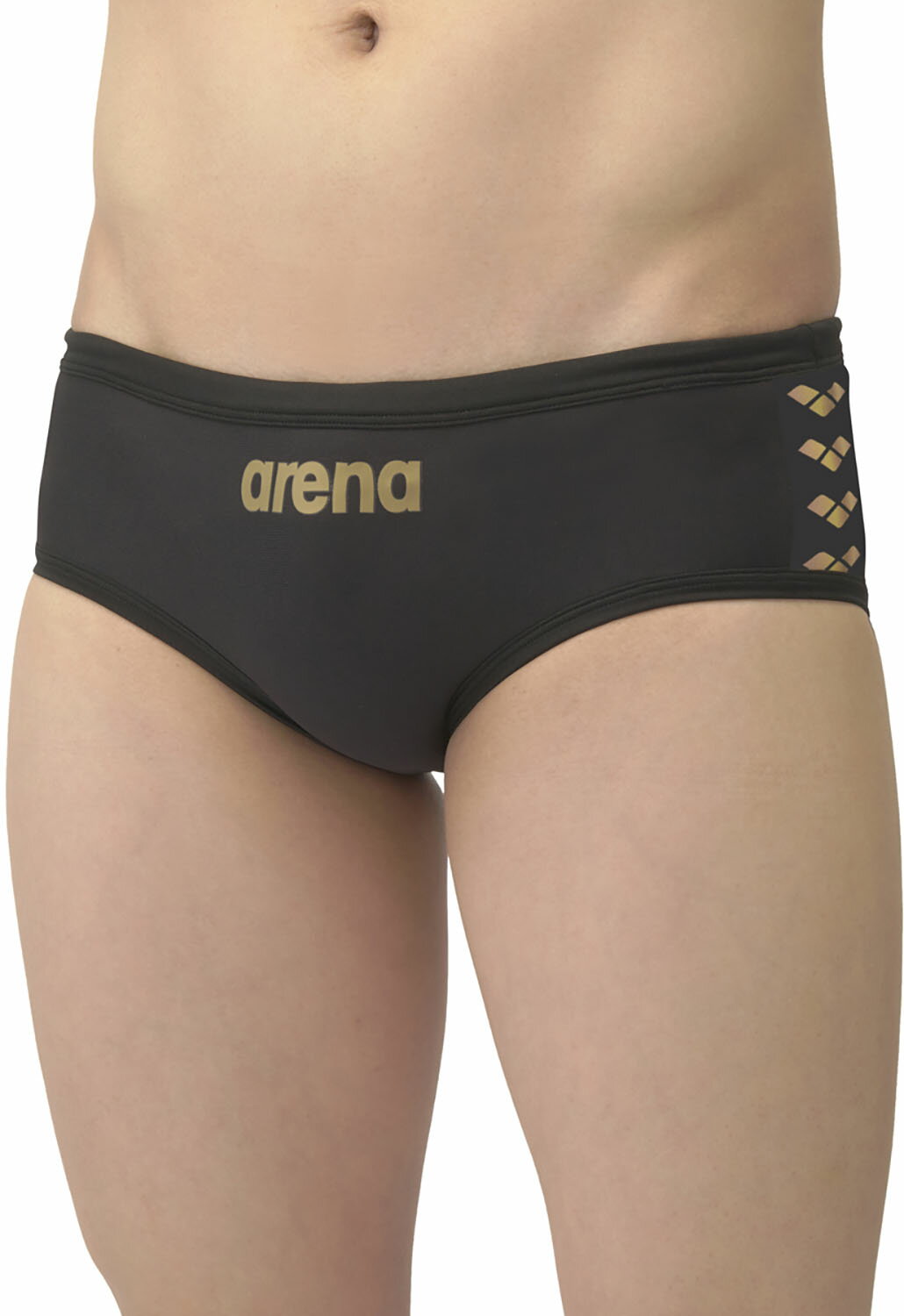 アリーナ 水泳 トレーニング水着 水着 トレーニングブリーフ SAR4108 BKGD ブラック×ゴールド メンズ