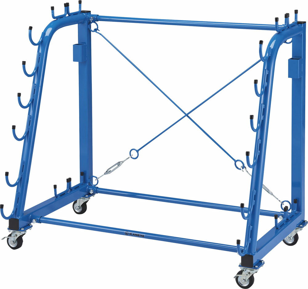 カネヤ 学校体育器具 器具・備品 支柱ハンガー片面10 K-1051 K1051(4)