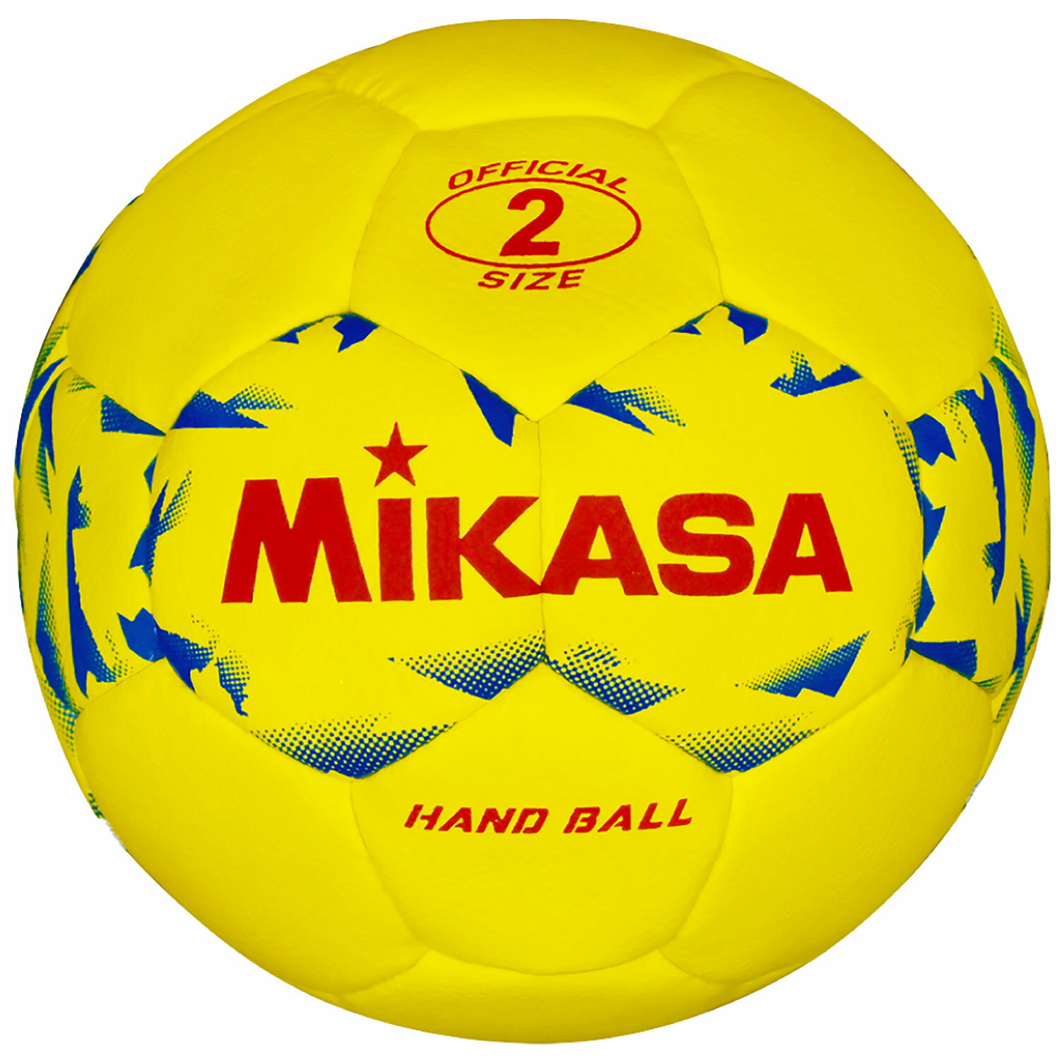 ミカサ ハンドボール・ドッジボール ハンドボール ボール 屋外用新規定ハンド2号 HB241BY イエロー ジ..