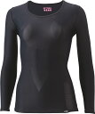 ヨネックス ボディーケア 機能インナー ゲームシャツ・パンツ ウィメンズUネック長袖シャツ STBA1513 7 ブラック レディース