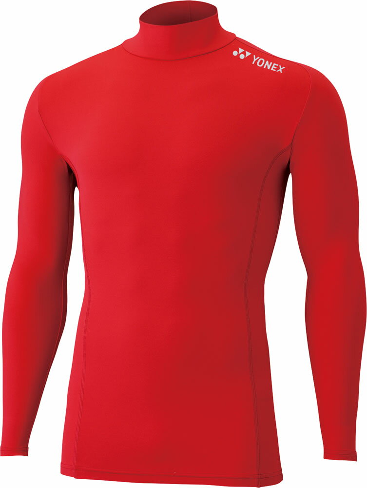 ヨネックス ボディーケア ゲームシャツ・パンツ ハイネック長袖シャツ STBF1015 1 レッド UNI