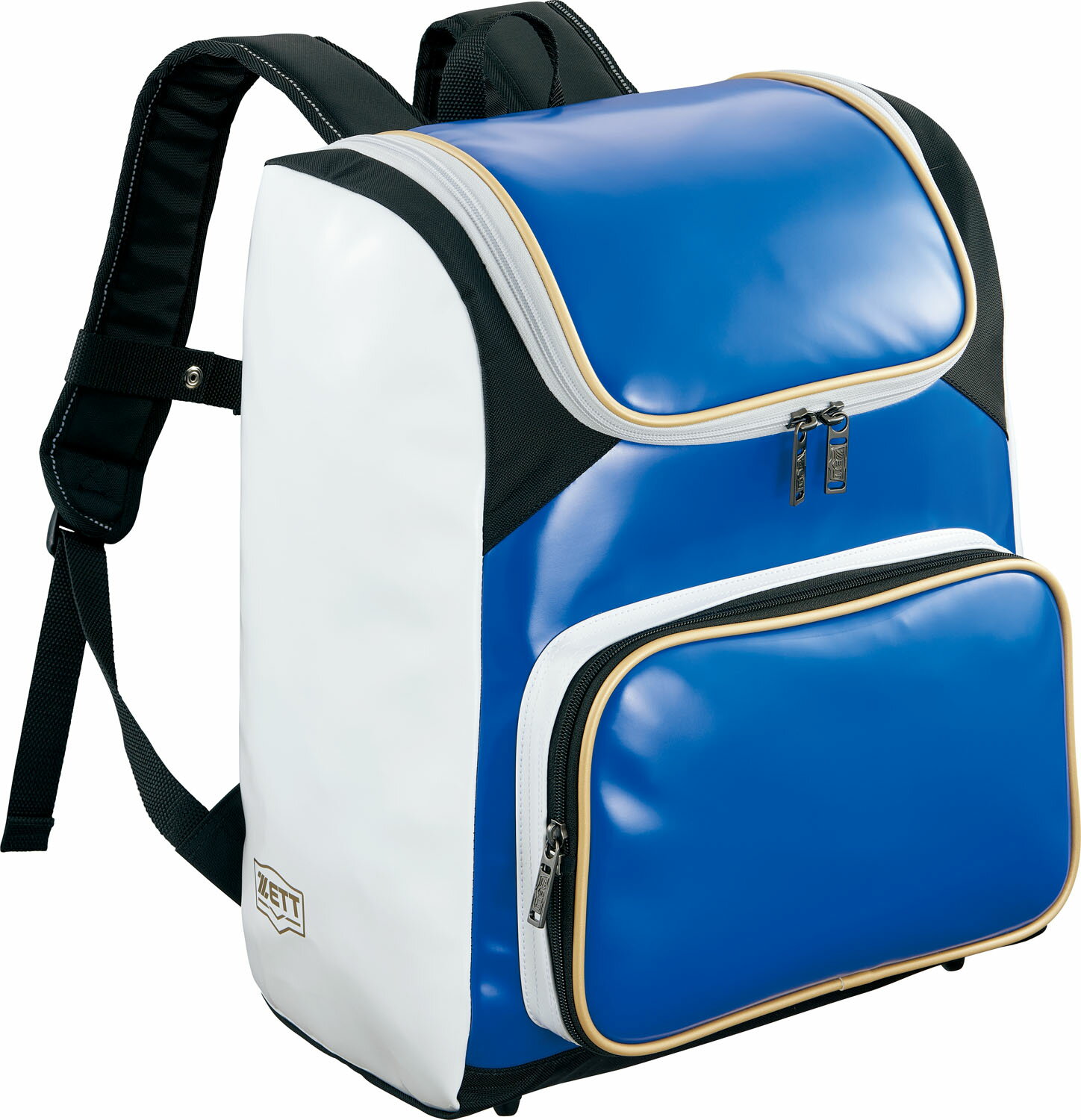 ゼット 野球＆ソフトボール バッグ バッグ エナメルデイパック BA481 2511 ロイヤルブルー×ホワイト ユ..