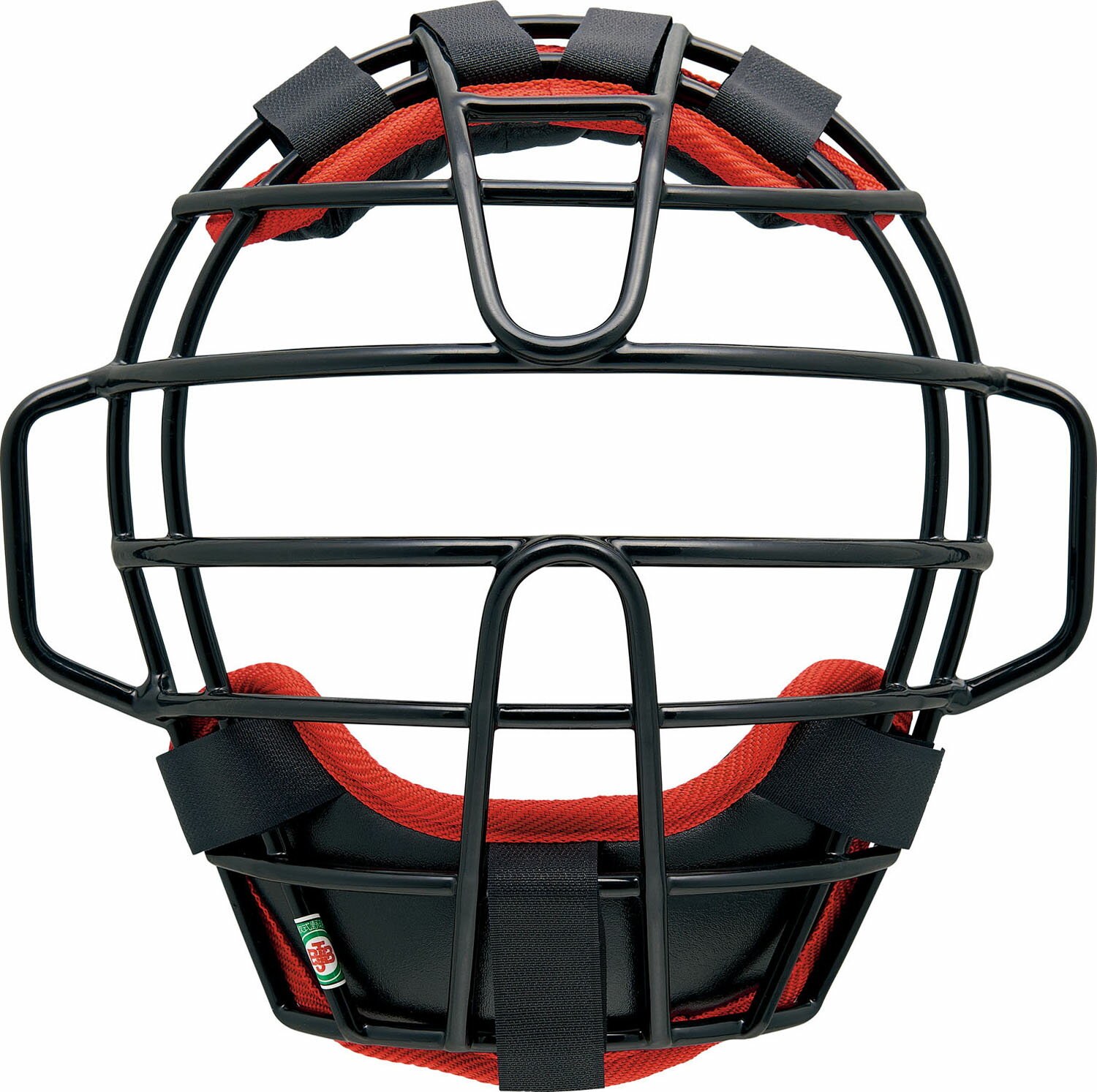 ゼット 野球&ソフトボール マスク マスク・プロテクター 少年軟式・少年ゴムソフト用マスク 捕手用 BLM8333 1964 ブラック×レッド ジュニア