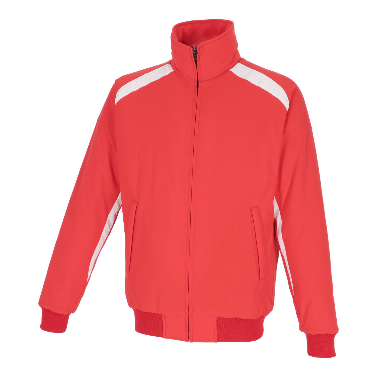 エスエスケイ ウェア グランドコート 蓄熱中綿フルZIPグラウンドコート BWG2552 (2010)レッド×ホワイト..