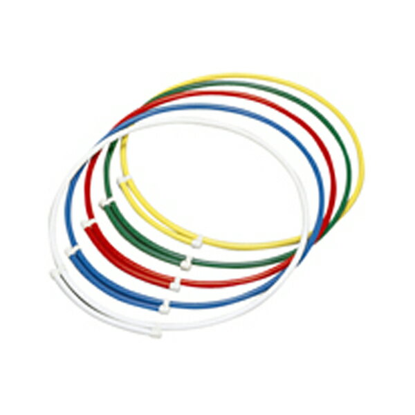 エバニュー 学校体育器具 運動会小物 パーパスリング(5色組) EHA111