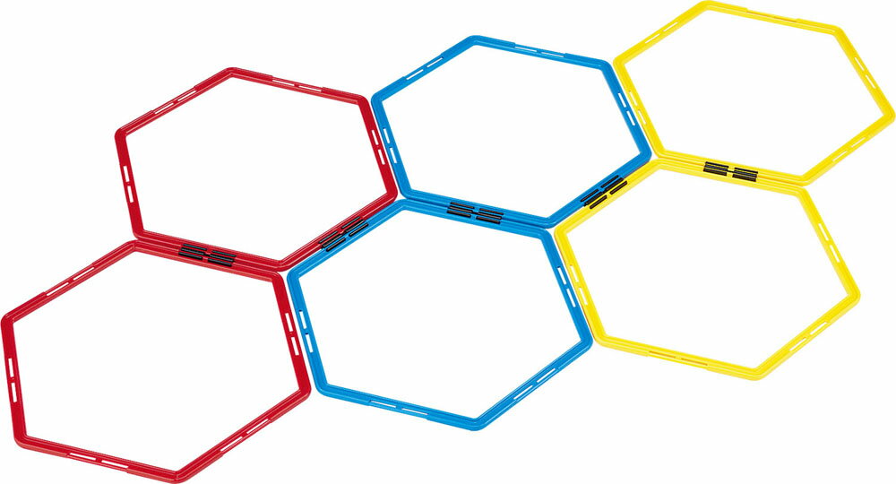 カネヤ 学校体育器具 器具・備品 アジリティヘキサゴン6 K3127(4)