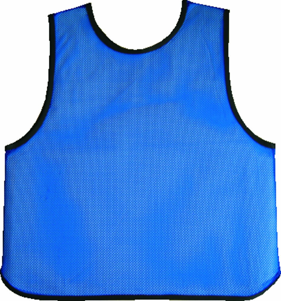 ゼットガッコウタイイク マルチスポーツ ビブス 器具・備品 ビブス無地 ブルー ZB100 ブルー ユニセッ..
