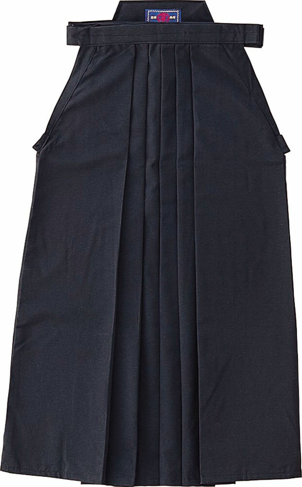 クサクラ 格闘技 武道衣 黒テトロン剣道袴 HT218