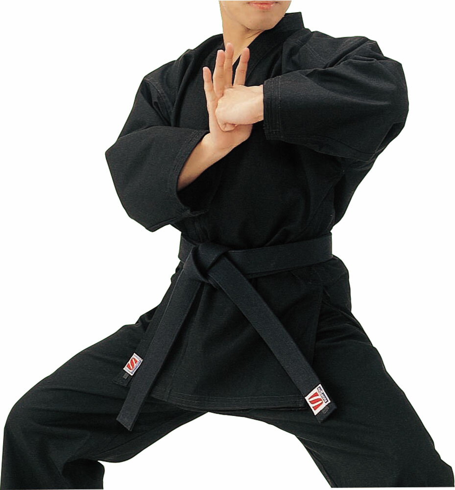 クサクラ 格闘技 武道衣 黒 11 号空手着 2 号上衣 R3NC2 R3NC2