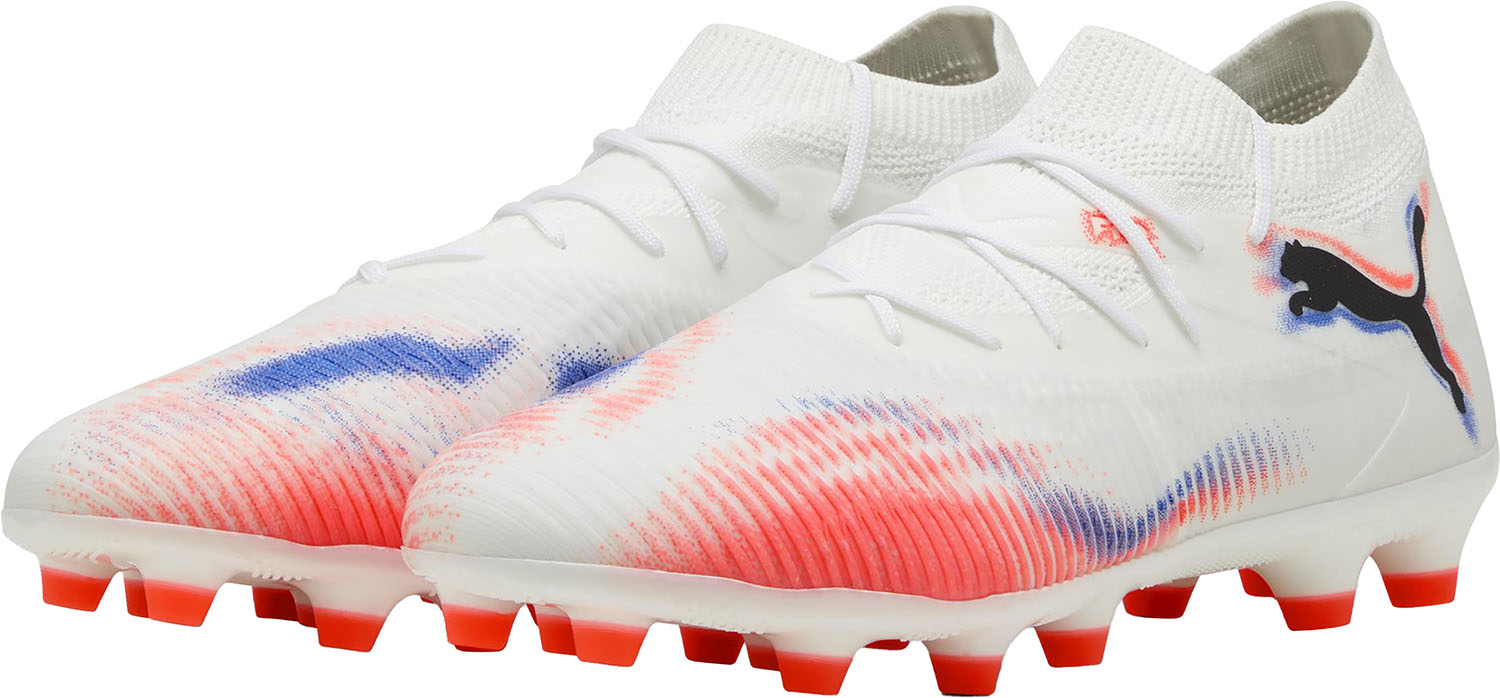 プーマ サッカー シューズ スパイク フューチャー 8 マッチ HG/AG 10859601 PUMA White-PUMA Black-Ravish ユニセッ...