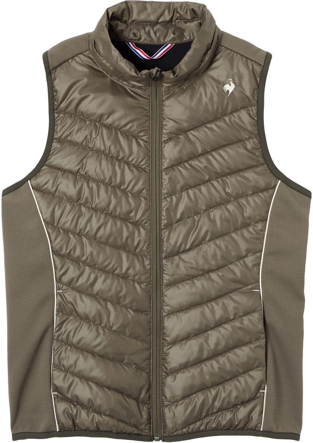 ルコックスポルティフ テニス ベスト ウインドウェア パディングベスト LN5FVE90L BW00 ブラウン レディース(4)