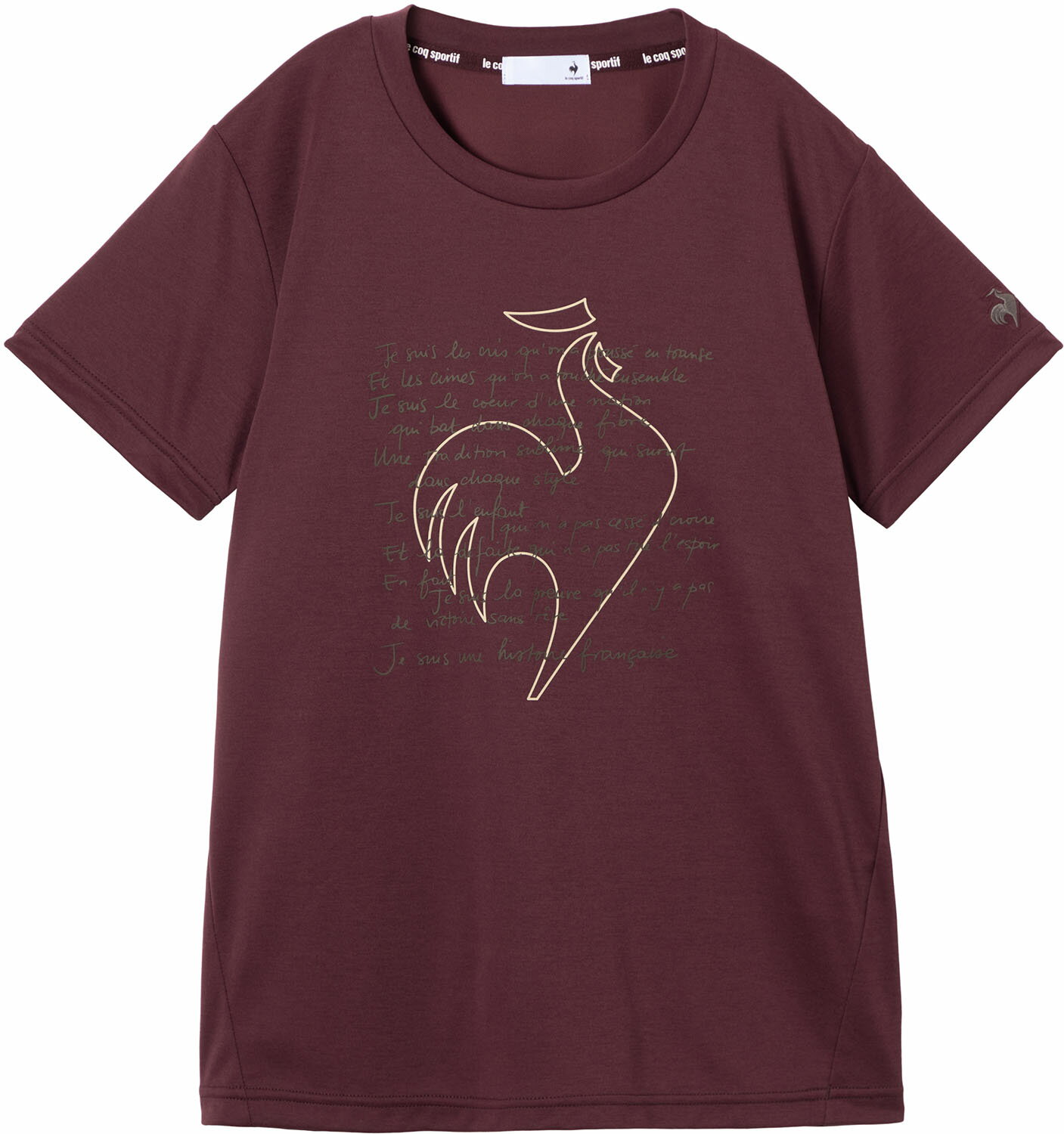 ルコックスポルティフ マルチスポーツ 半袖Tシャツ Tシャツ 汗染み軽減 半袖Tシャツ LZ5FHT01L WR00 ワ..