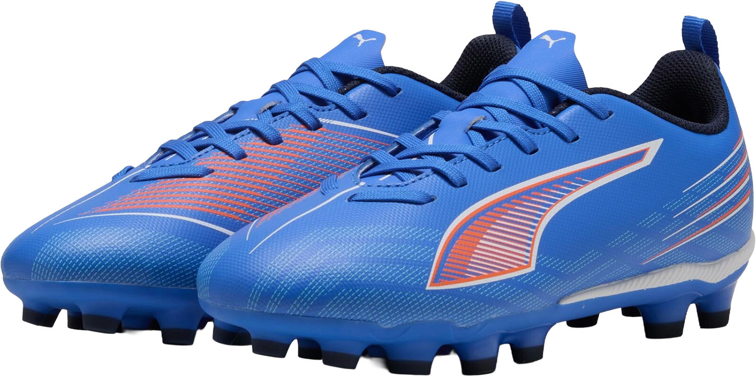 ס å 塼 ѥ ȥ 6 ץ쥤 HG/AG + MID JR 10853601 Ultra Blue-PUMA White-Glow...