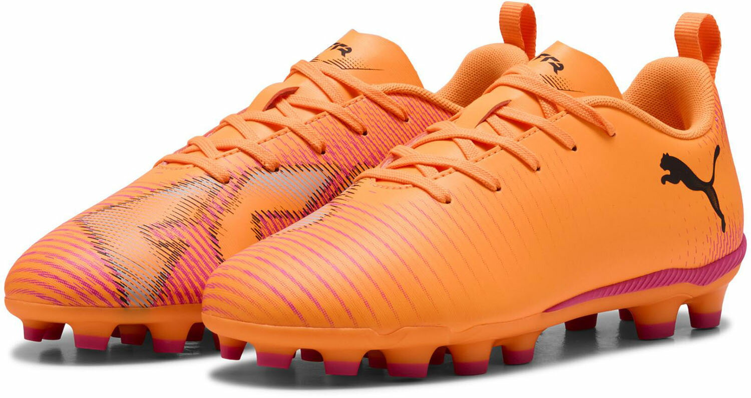 プーマ サッカー シューズ スパイク フューチャー 8 プレイ HG/AG + MID JR 10862403 Heat Fire-PUMA B..