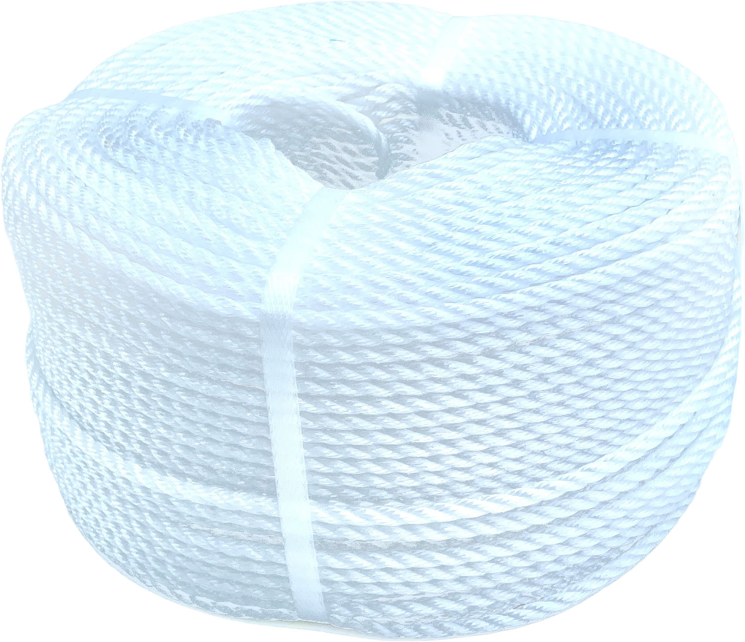 カネヤ 学校体育器具 ロープ グッズその他 PEロープ5×200 KR1015 WT 白