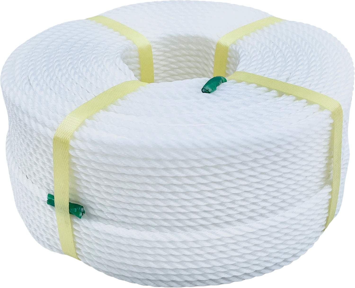 カネヤ 学校体育器具 ロープ グッズその他 PEロープ6×200 KR1016 WT 白