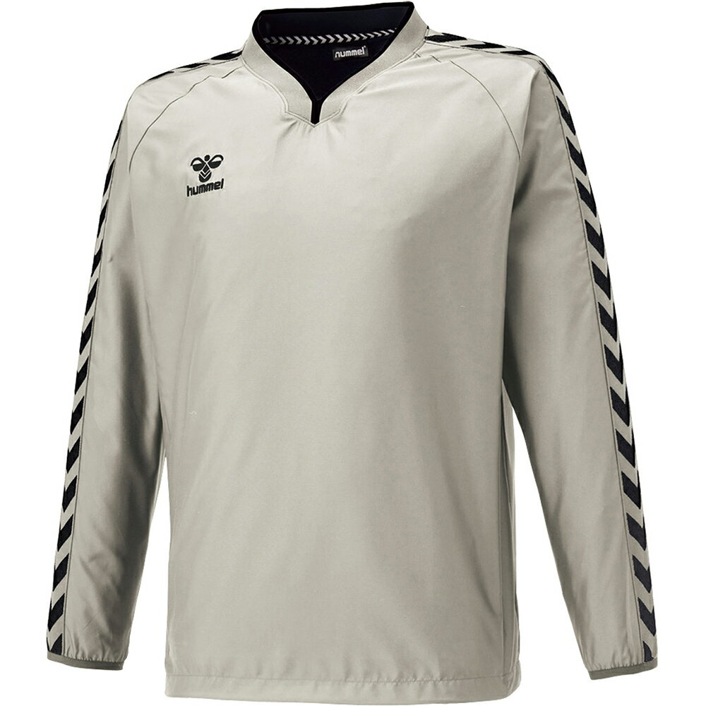 ヒュンメル ウェア ウィンドブレーカーシャツ チームトライアルコート HAW4199 (95)シルバー