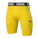 プーマ ウェア タイツ・スパッツ コンプレッション ショートタイツ 656333 (07)Cyber Yellow