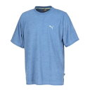 プーマ ウェア Tシャツ SUMMER PACK パイル Tシャツ 680677 (20)ゼン ブルー