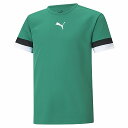プーマ ウェア ゲームシャツ teamRISE ゲームシャツ JR 705140 (05)Pepper Green-Puma Black-Puma White