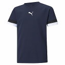 プーマ ウェア ゲームシャツ teamRISE ゲームシャツ JR 705140 (06)Peacoat-Puma Black-Puma White