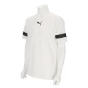 プーマ ウェア ゲームシャツ teamRISE ゲームシャツ 705141 (04)Puma White-Puma Black-Puma White