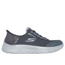 スケッチャーズ シューズ スポーツカジュアルシューズ GO WALK FLEX-CLEAR CREEK 124846W (CCLV)CHAR/LAVENDAR