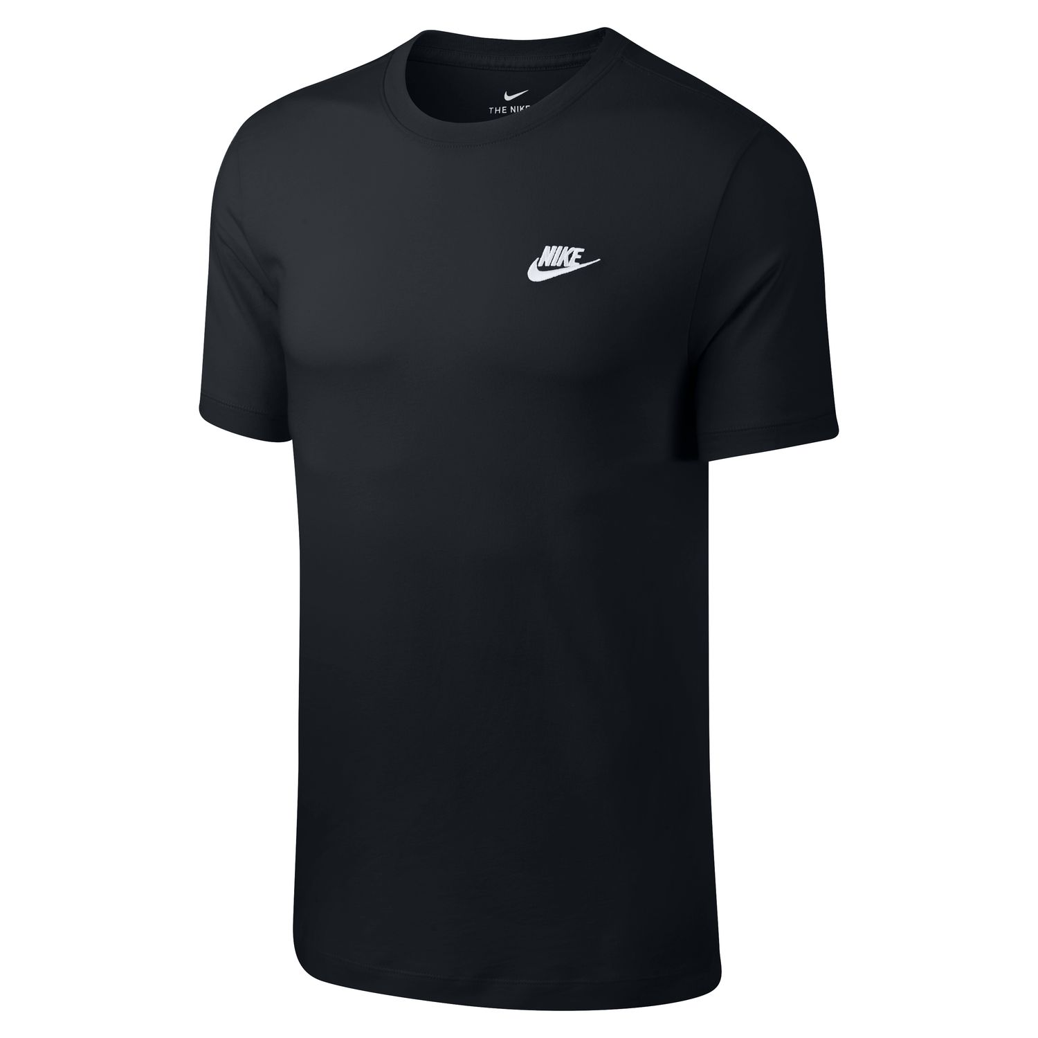 日々のローテーションに加えたいスマートな一枚。 ナイキ スポーツウェア クラブ Tシャツは、普段着に最適なコットン素材を使用。クラシックなフィット感を提供し、新品でも肌なじみの良い着心地です。 胸元に刺繍されたFuturaロゴで、伝統的なNikeスタイルを演出しています。 【メーカー】ナイキ 【商品名】ナイキ NSW クラブ Tシャツ 【品番】AR4999 【カラー】ブラック/(ホワイト)(013) 【素材】本体:綿 100% 【サイズ】 ［S］胸囲：86〜91　身長：155〜176 ［M］胸囲：91〜97　身長：155〜176 ［L］胸囲：97〜103　身長：176〜185 ［XL］胸囲：103〜109　身長：176〜185