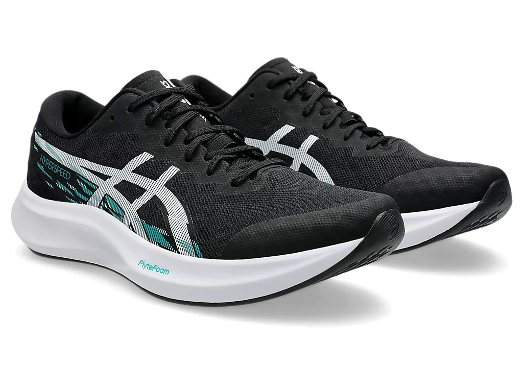 日々トレーニングに励むランナーや部活生へおすすめのHYPER SPEEDシリーズ。 【メーカー】アシックス 【商品名】HYPER SPEED 4 【品番】1011B874 【カラー】ブラック×ホワイト(002) 【素材】アッパー素材 合成繊...