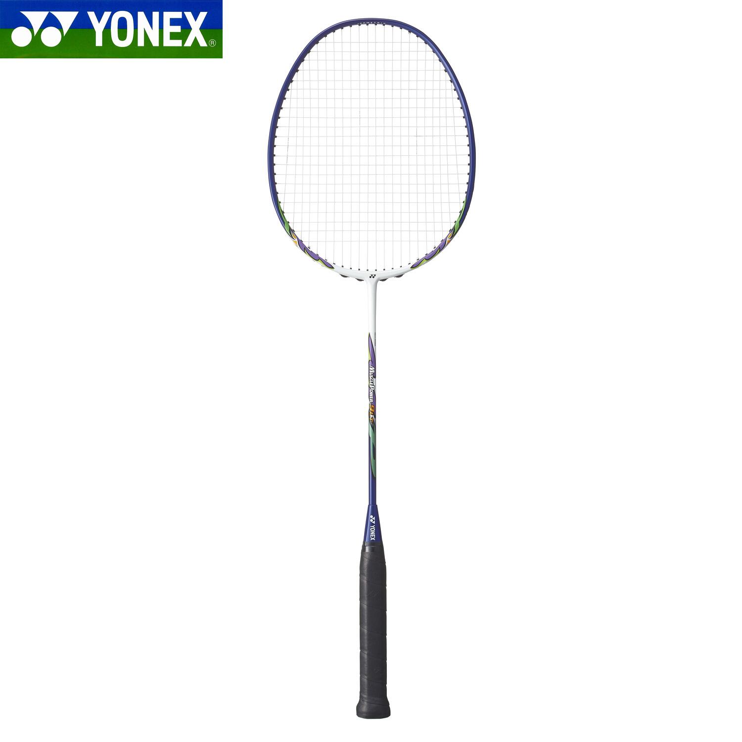 ヨネックス ラケット バドミントンラケット マッスルパワー9LT　MP9LTG ホワイト／ネイビー(100)