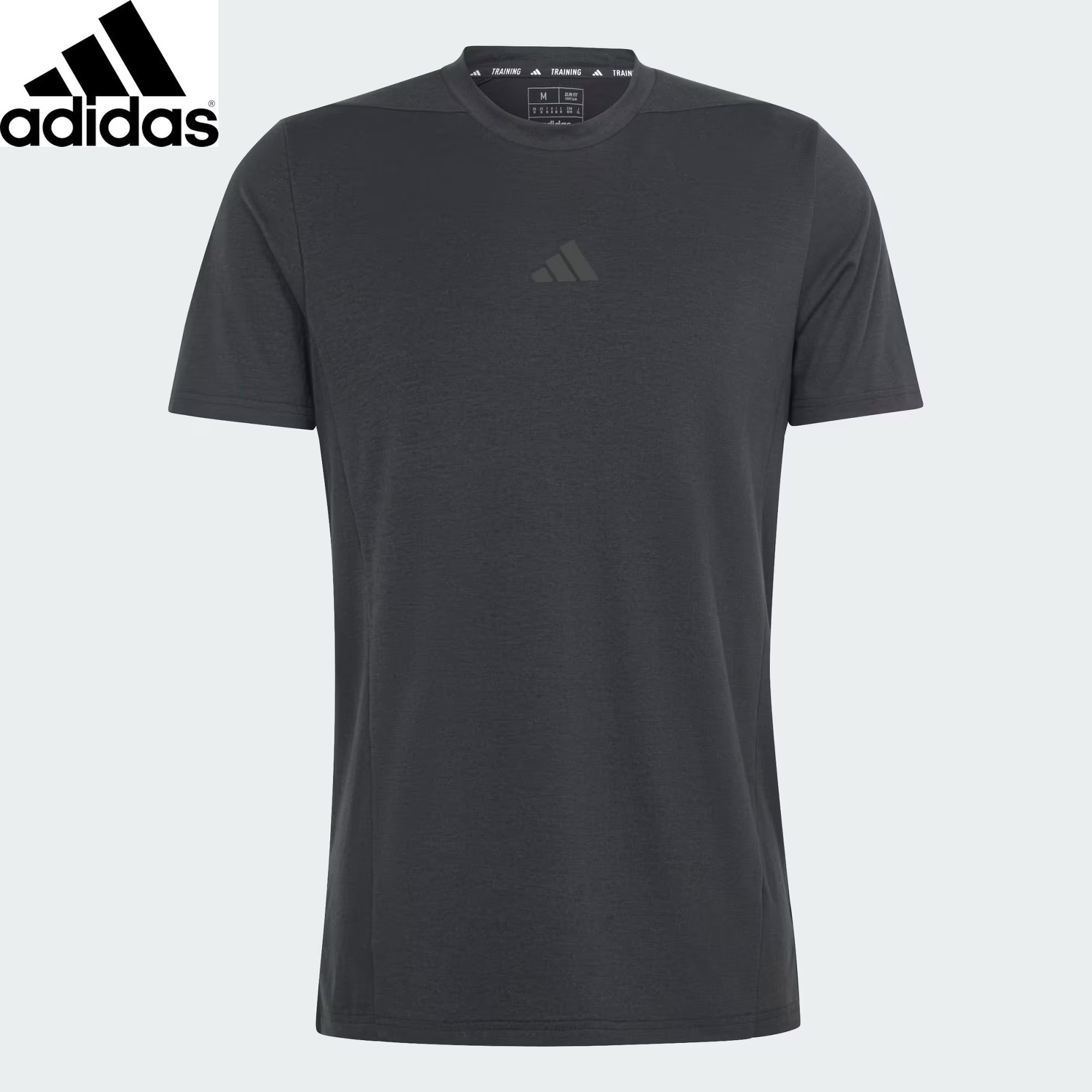 Tシャツ　アディダス　Designed for Training ワークアウト半袖Tシャツ　メンズ半袖Tシャツ　IK9725　IEJ24　ブラック