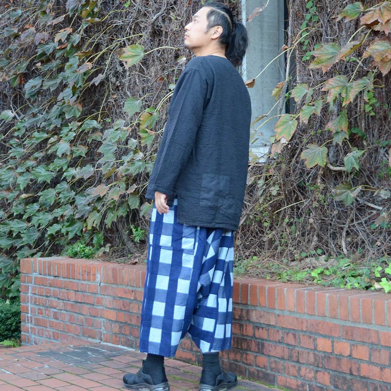 五感 gokanトリプルガーゼ プルオーバー 丸首チュニック ※男女兼用 ユニセックス メンズ レディース 春夏秋冬 黒/白 日本製 綿100％ 父の日 母の日