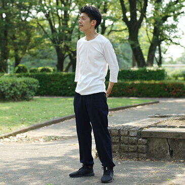 【送料込】宮田織物 和木綿 しじらパンツ 男女兼用 メンズ/レディース 男性/女性 春 夏 秋 日本製 綿100% ウエスト総ゴム もんぺ 和調 黒 紺 グレー M/L