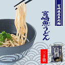 グルテンフリー うどん【 宮崎 魚うどん 30袋セット 】 小麦粉不使用 低脂肪 送料無料 常温 カツオ・昆布の麺つゆ付き ヘルシー ダイエット 宮崎産直