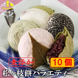 LINE常連様用 宮地嶽名物 松ヶ枝餅バラエティー10個 冷凍 送料無料 のし対応 手造り 無添加 開運餅 つぶあん あんこ 餡子 餅 焼餅 あんこ餅 ギフト 手土産 贈り物 お持たせ プレゼント おやつ スイーツ 和菓子 お茶菓子 菓子