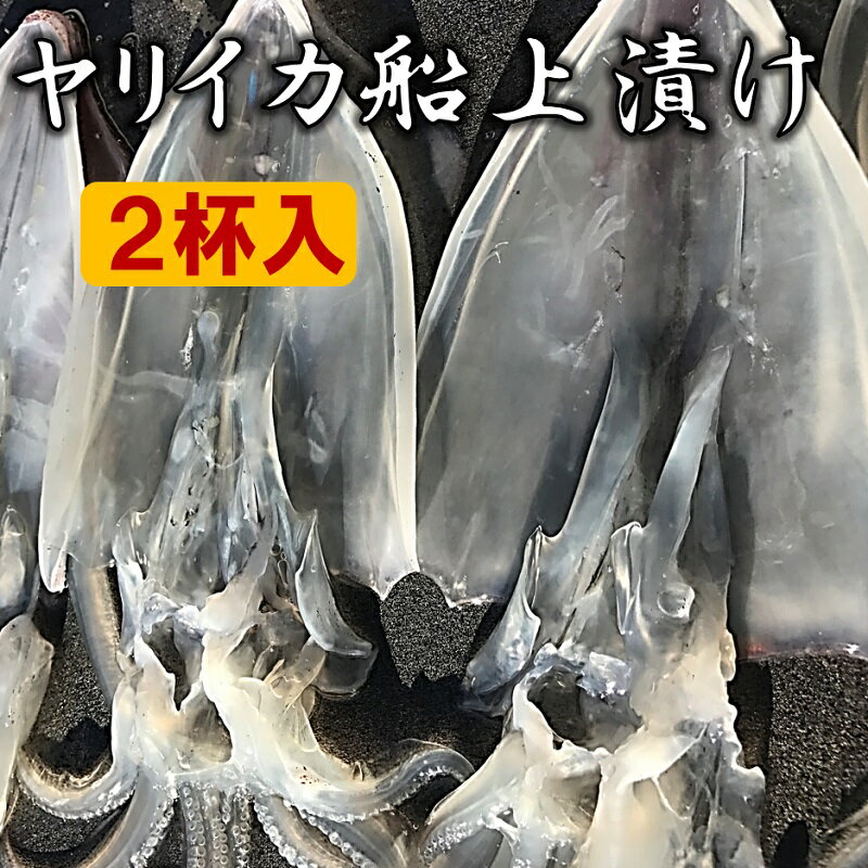 ヤリイカ船上漬け 2杯入り 冷凍 送料無料 無添加 手造り のし対応 化粧箱入り 福岡 玄界灘 やりいか 烏賊 イカ 沖漬け ギフト 贈り物 ご贈答 お持たせ プレゼント お取り寄せグルメ 海鮮 海の幸 おつまみ 酒の肴 夜食 おかず お歳暮 御歳暮