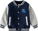 スタジャン キッズ 男の子 ブルゾン ジャケット コート アウター 秋 冬 長袖 裏起毛 暖かい 子供服 上着 ワンポイント 刺繡 カジュアル 通...