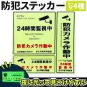 防犯ステッカー 光る 蓄光 防犯 ステッカー シール 防犯グッズ 防犯カメラ ドア 壁 窓 ガラス 貼る 貼り付け 監視 防犯シール 防止 侵入 フィ