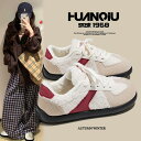 HUANQIU 6/12-07/01 1時59分迄10%OFF クーポン利用で4122 ローカット厚底スニーカー レディース 通気性 美脚 身長アップ 4cm台...