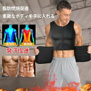 サウナスーツ メンズ 男性 サウナ ウェア ベスト シャツ ダイエットスーツ ダイエット着 ウェア 発汗スーツ タンクトップ 加圧 トレーニングウエア 着るサウ...