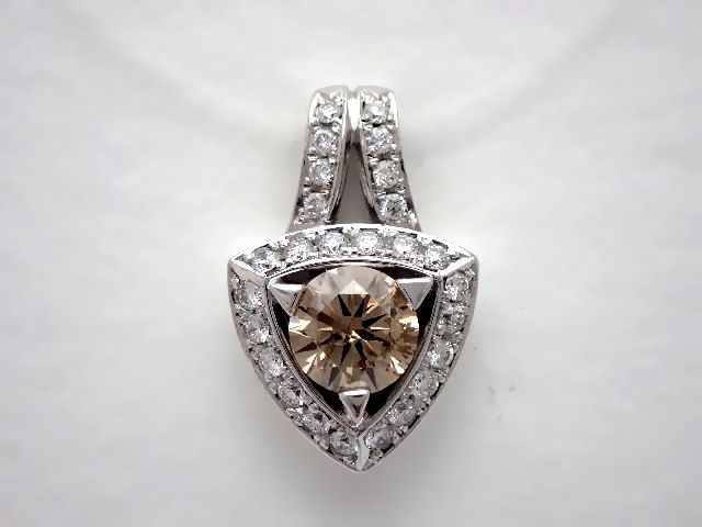 限定値下】新品未使用　K18WG ブラウンダイヤモンド0.6ctUP ペンダント 楽天市場】「 アン 」 天然 ブラウン ダイヤモンド 0.128ct